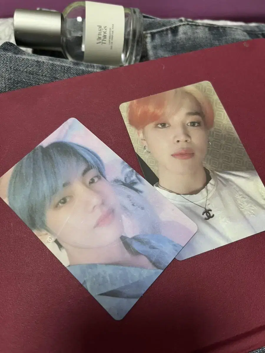 방탄 포카 (태형,지민)